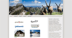 Desktop Screenshot of berg-ferien.ch
